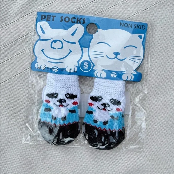 4 Anti Skid Socks for Dogs Small - Picture 2 of 4